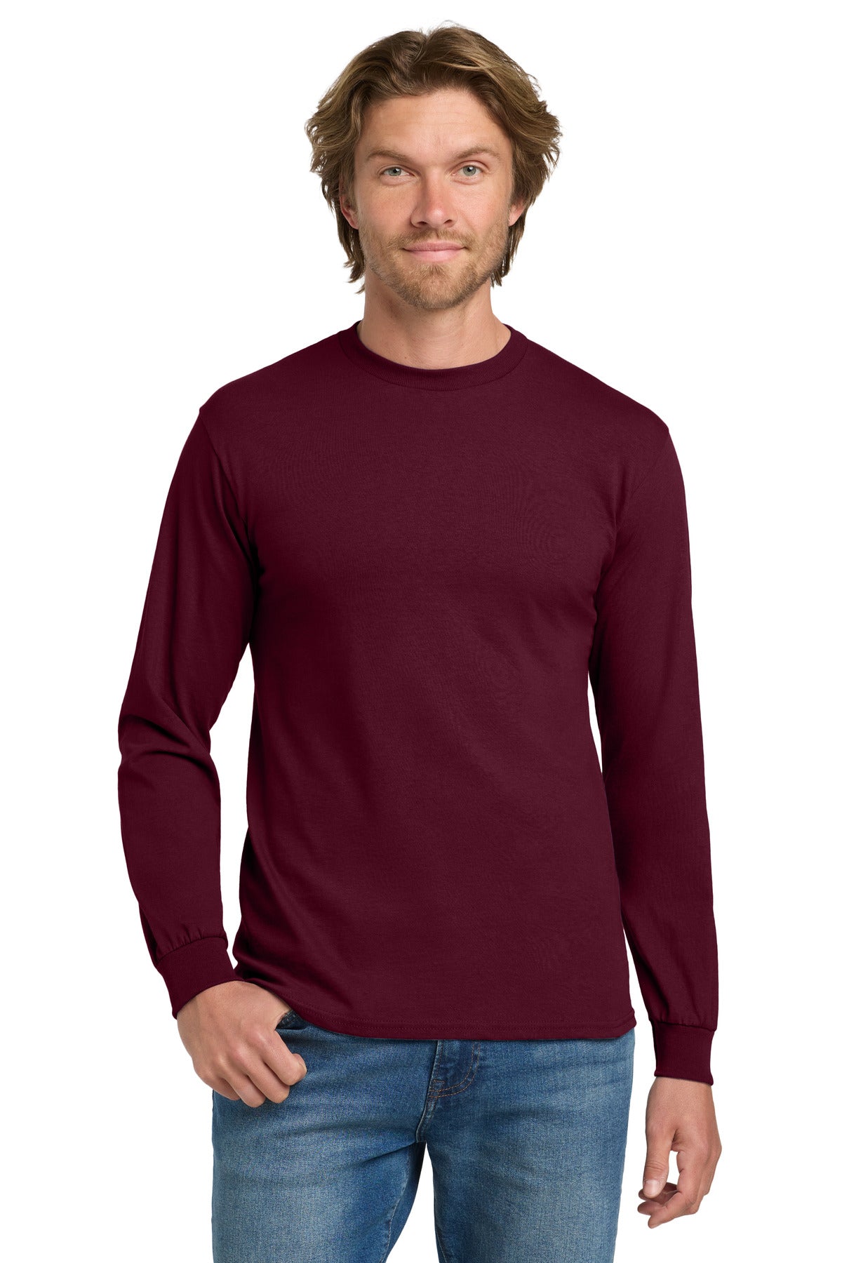 Gildan- Gildan® - Heavy Cotton™ 100% Cotton Long Sleeve T-Shirt. 5400-Medtech- 15