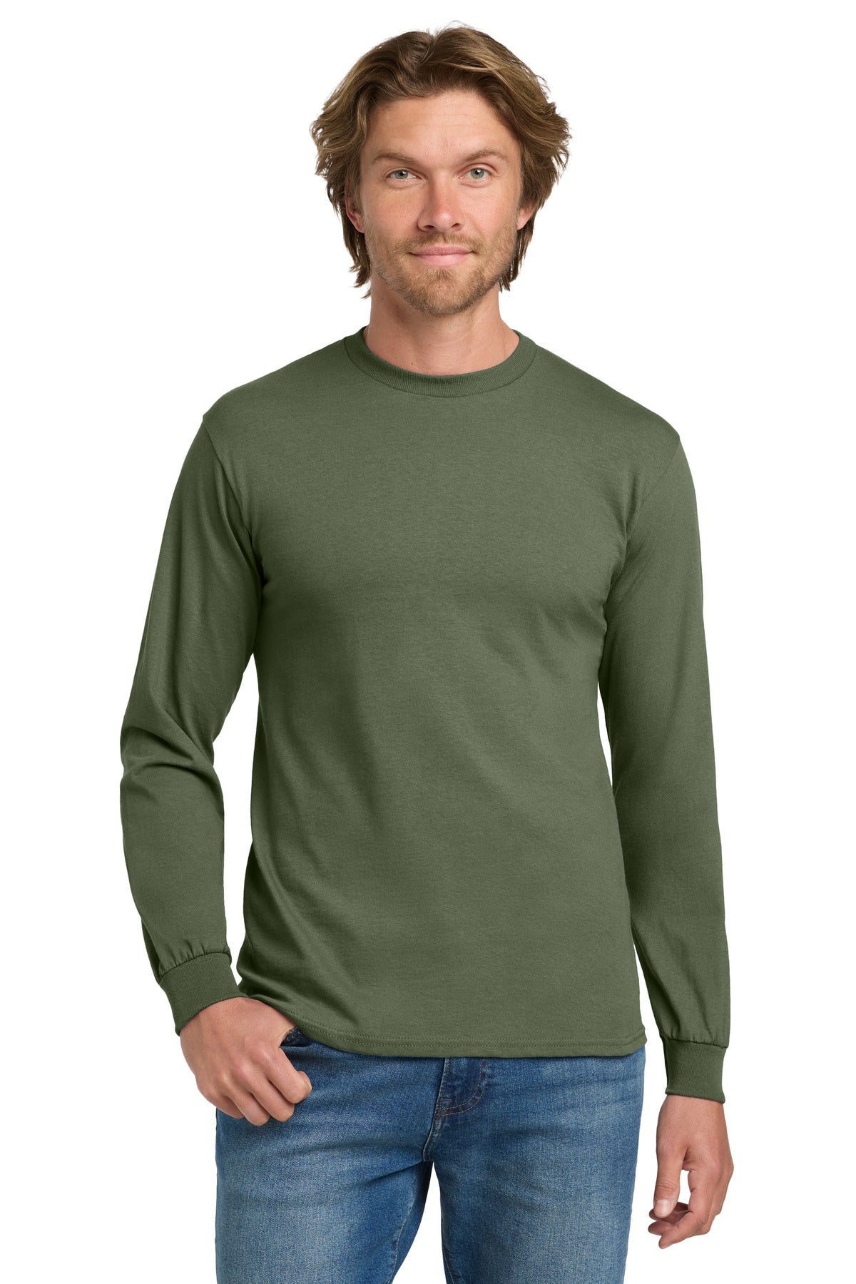 Gildan- Gildan® - Heavy Cotton™ 100% Cotton Long Sleeve T-Shirt. 5400-Medtech- 16