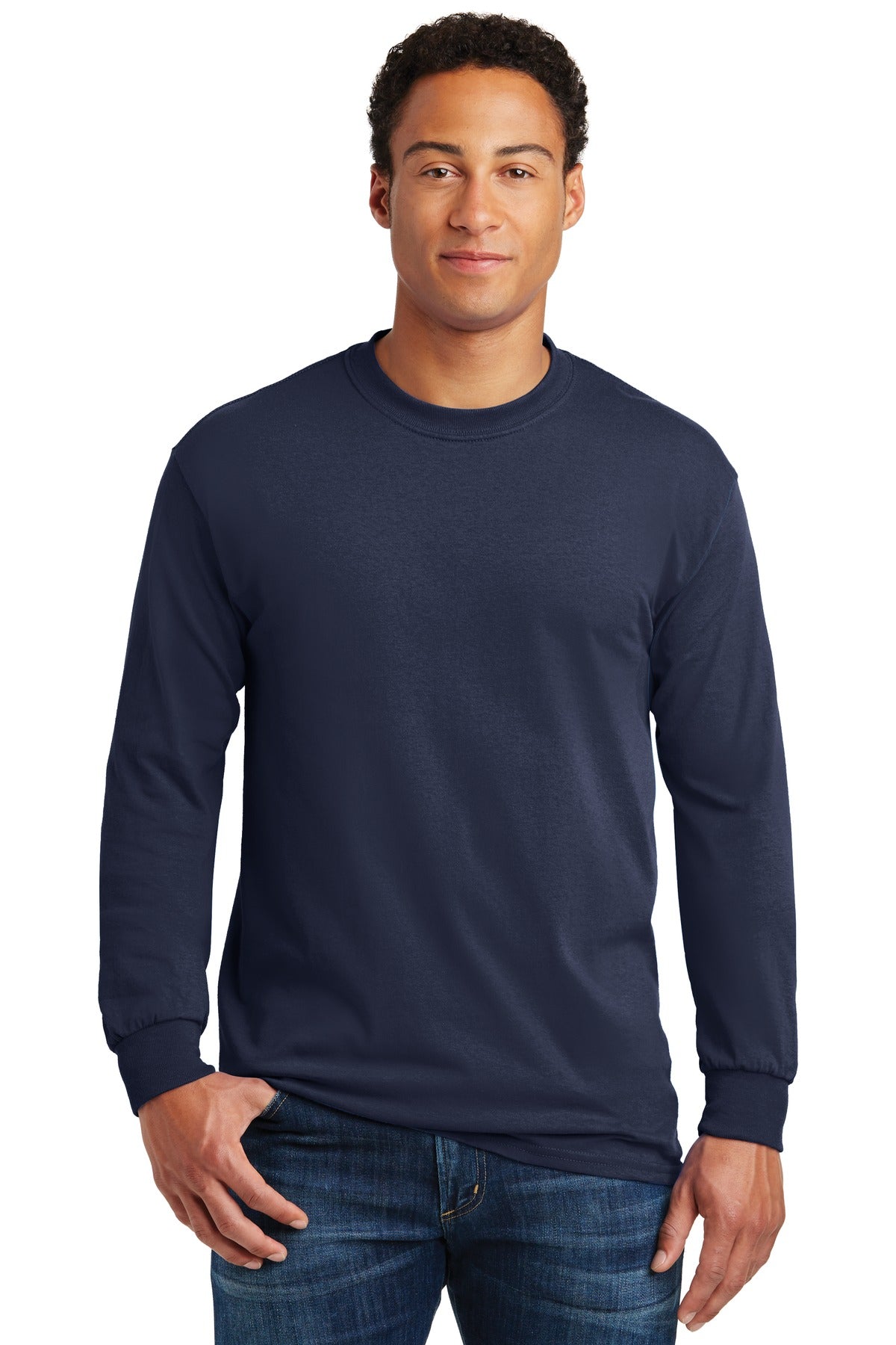 Gildan- Gildan® - Heavy Cotton™ 100% Cotton Long Sleeve T-Shirt. 5400-Medtech- 17