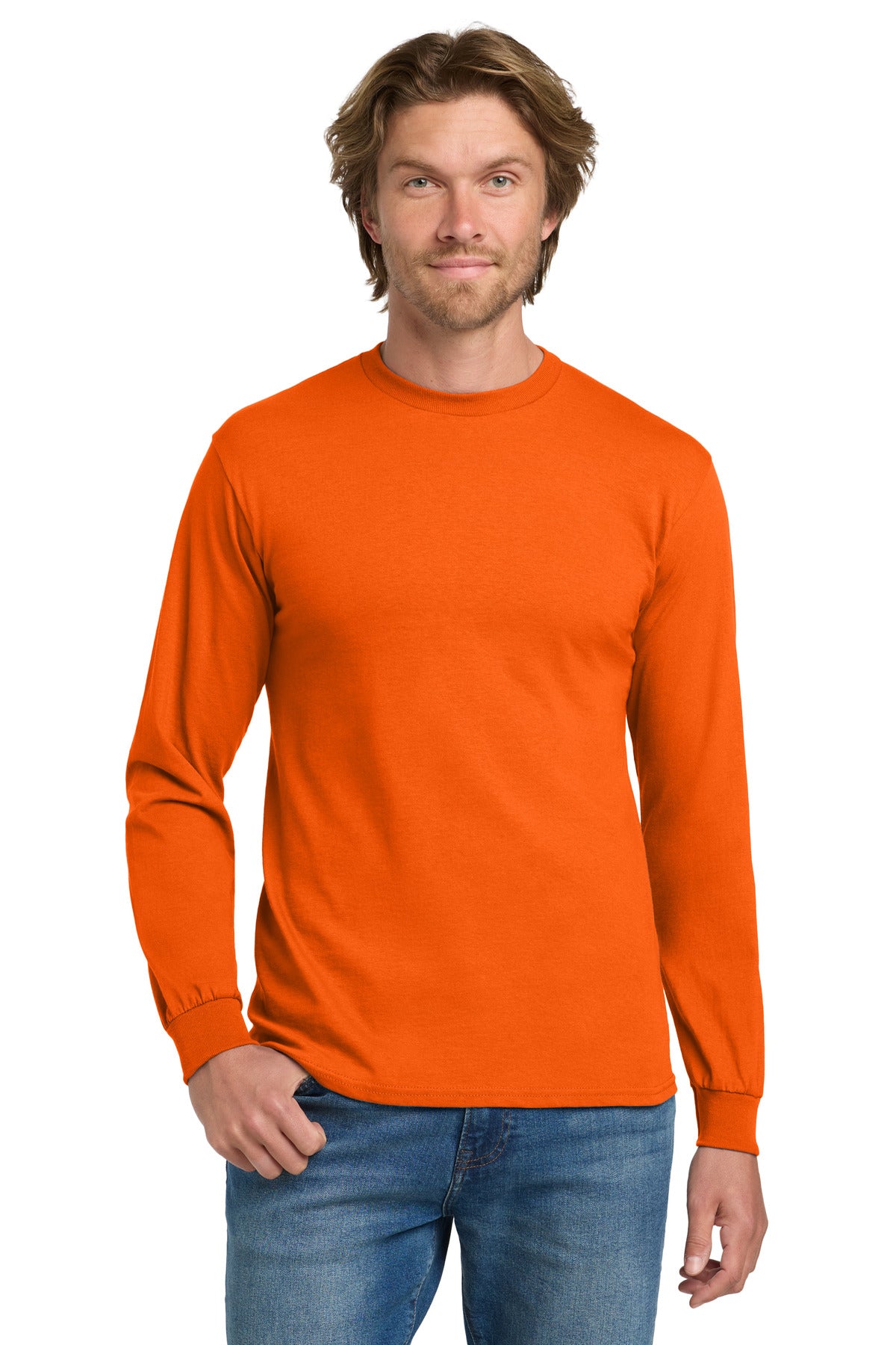 Gildan- Gildan® - Heavy Cotton™ 100% Cotton Long Sleeve T-Shirt. 5400-Medtech- 18