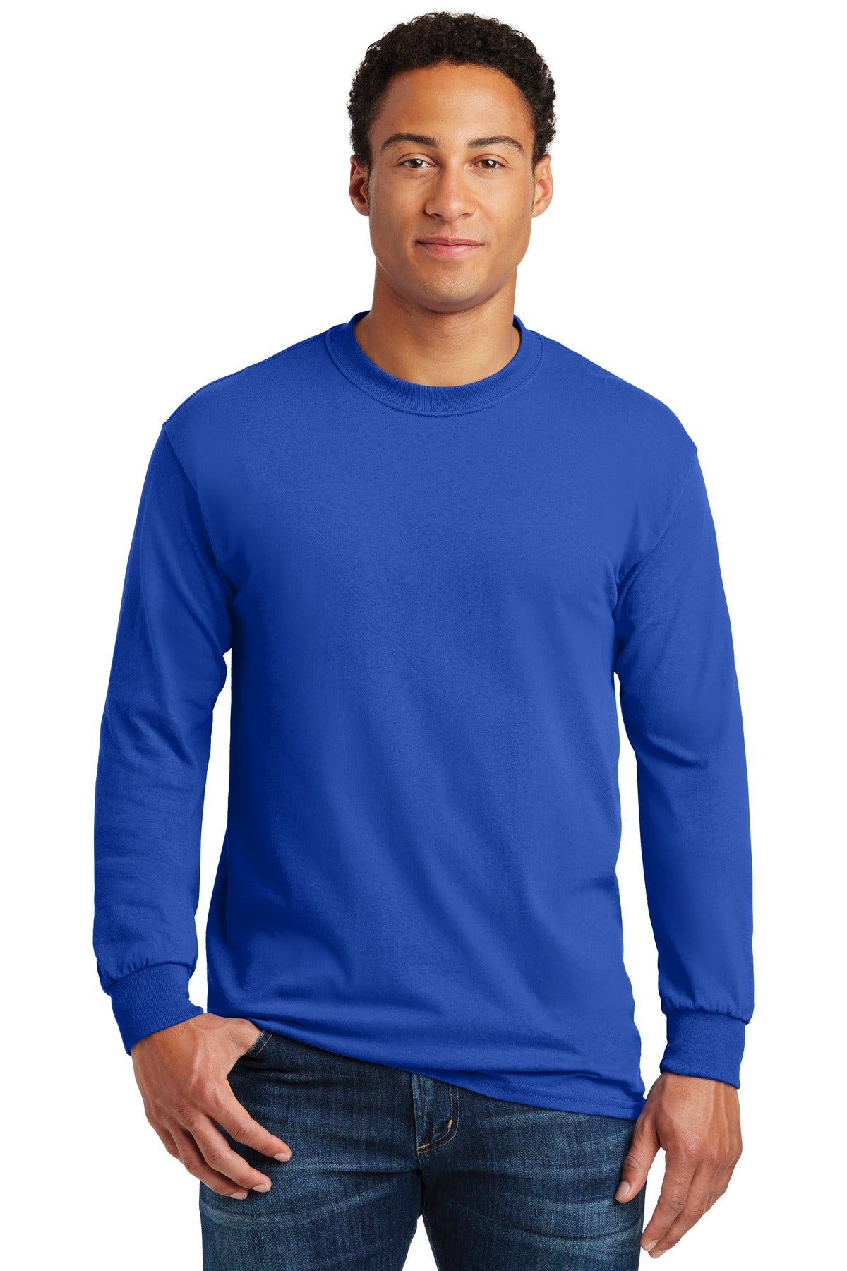 Gildan- Gildan® - Heavy Cotton™ 100% Cotton Long Sleeve T-Shirt. 5400-Medtech- 21