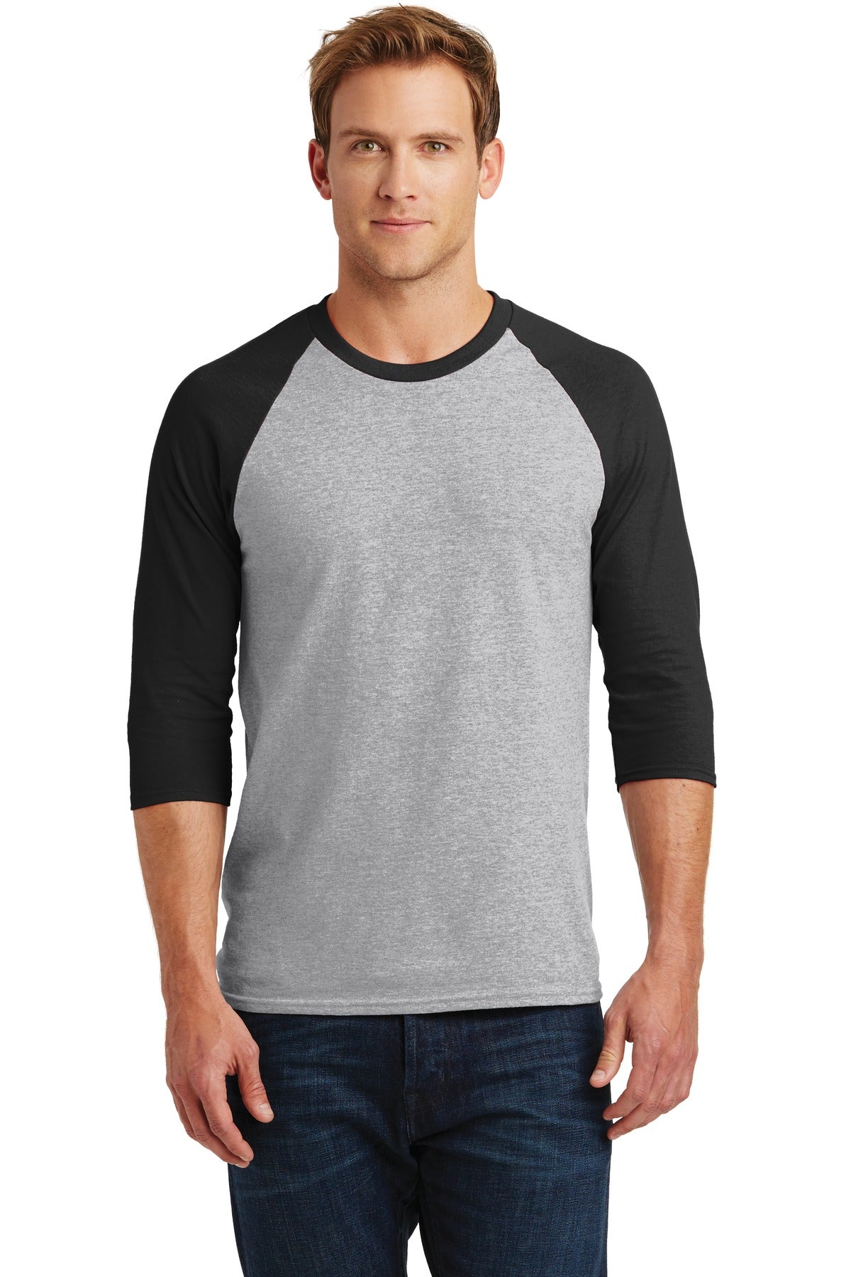 Gildan- Gildan® Heavy Cotton&#8482; 3/4-Sleeve Raglan T-Shirt. 5700-Medtech- 1