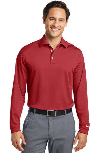 Nike- Nike Tall Long Sleeve Dri-FIT Stretch Tech Polo. 604940-Medtech- 5