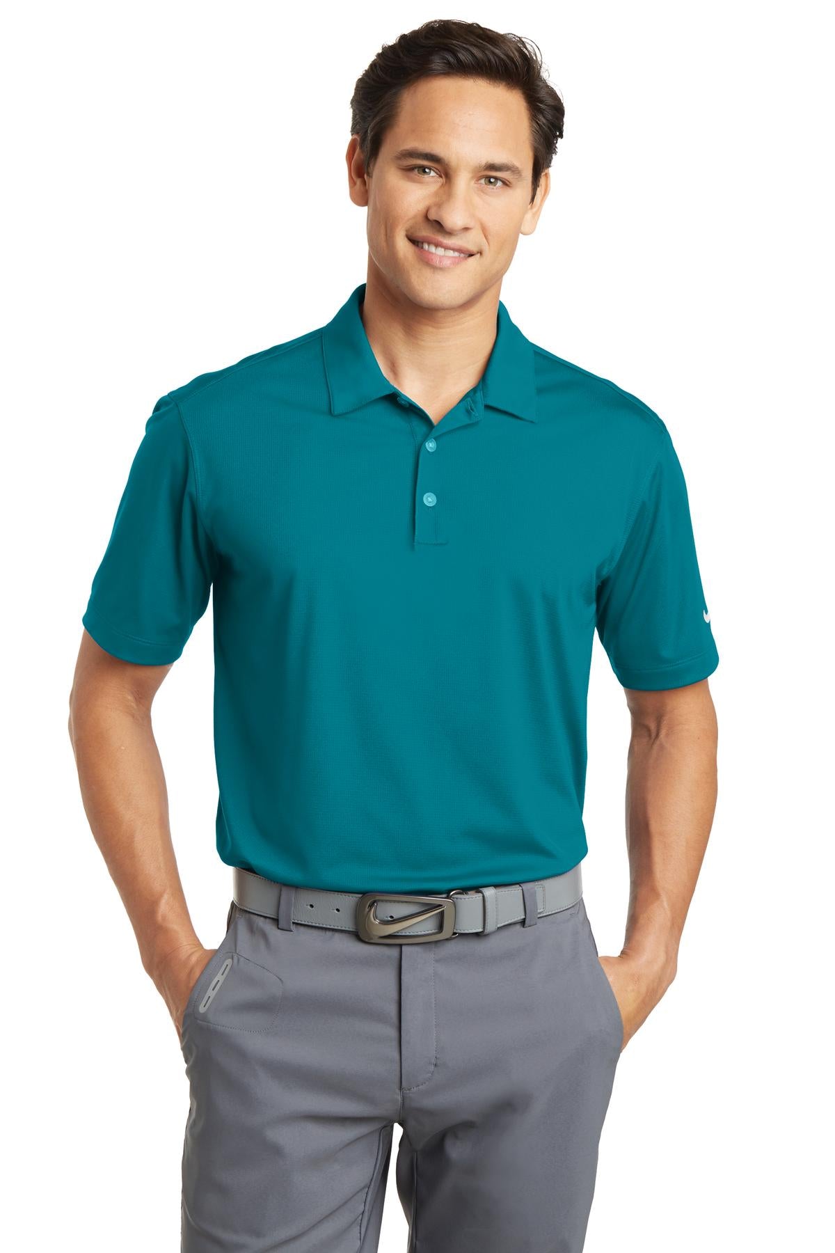 Nike- Nike Dri-FIT Vertical Mesh Polo. 637167-Medtech- 4