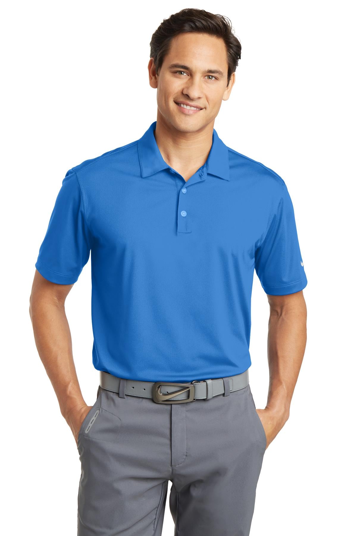 Nike- Nike Dri-FIT Vertical Mesh Polo. 637167-Medtech- 5