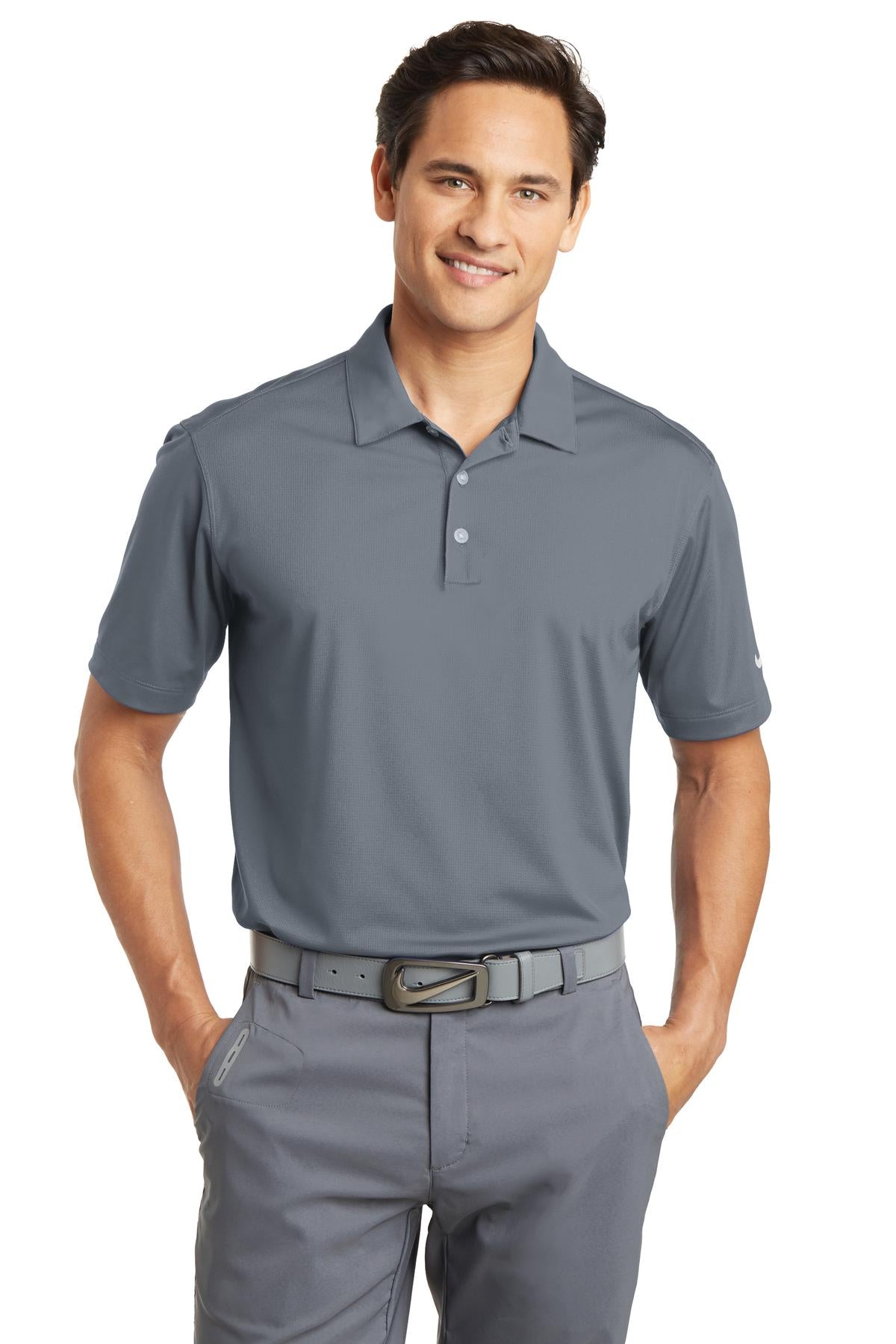 Nike- Nike Dri-FIT Vertical Mesh Polo. 637167-Medtech- 6