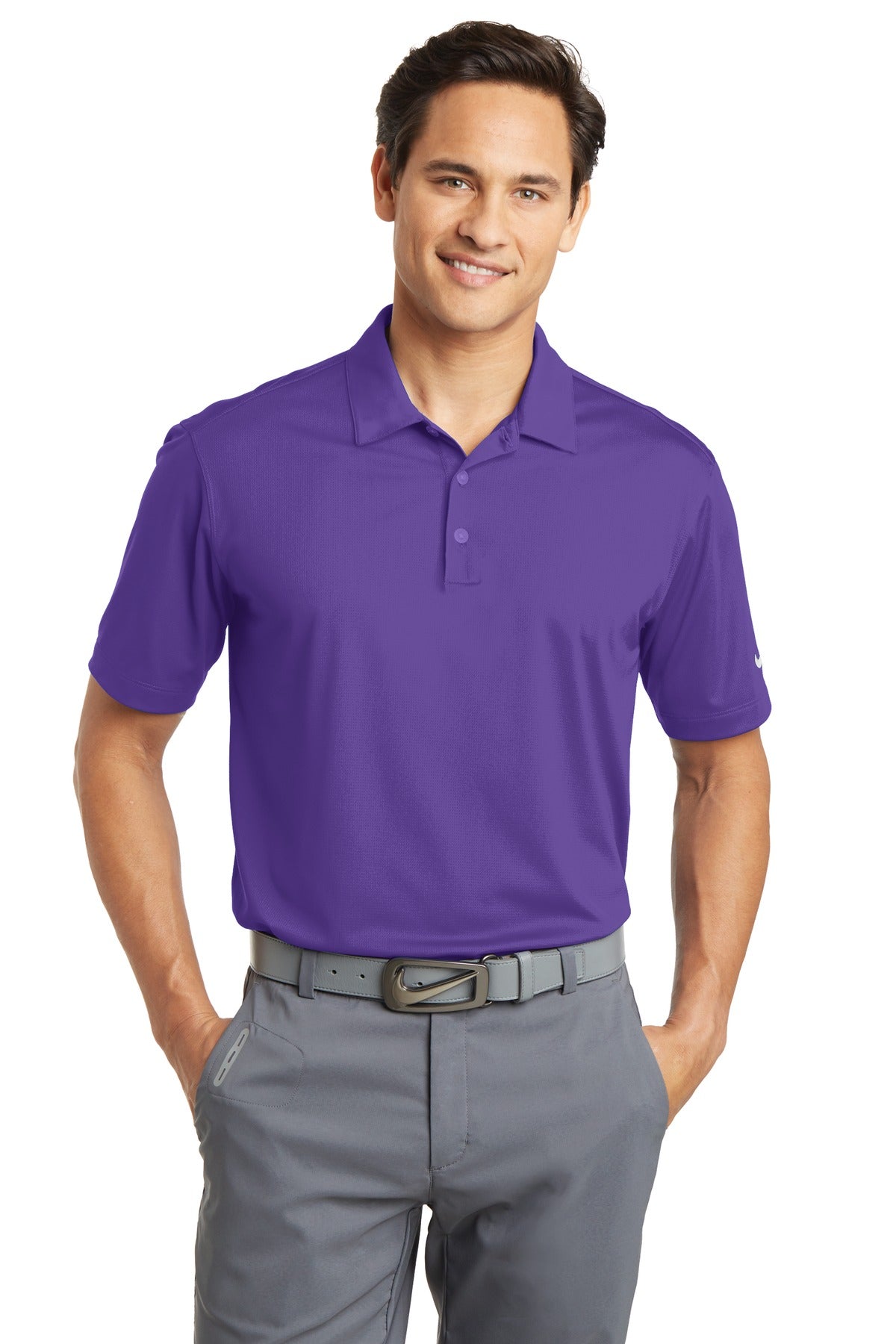 Nike- Nike Dri-FIT Vertical Mesh Polo. 637167-Medtech- 7