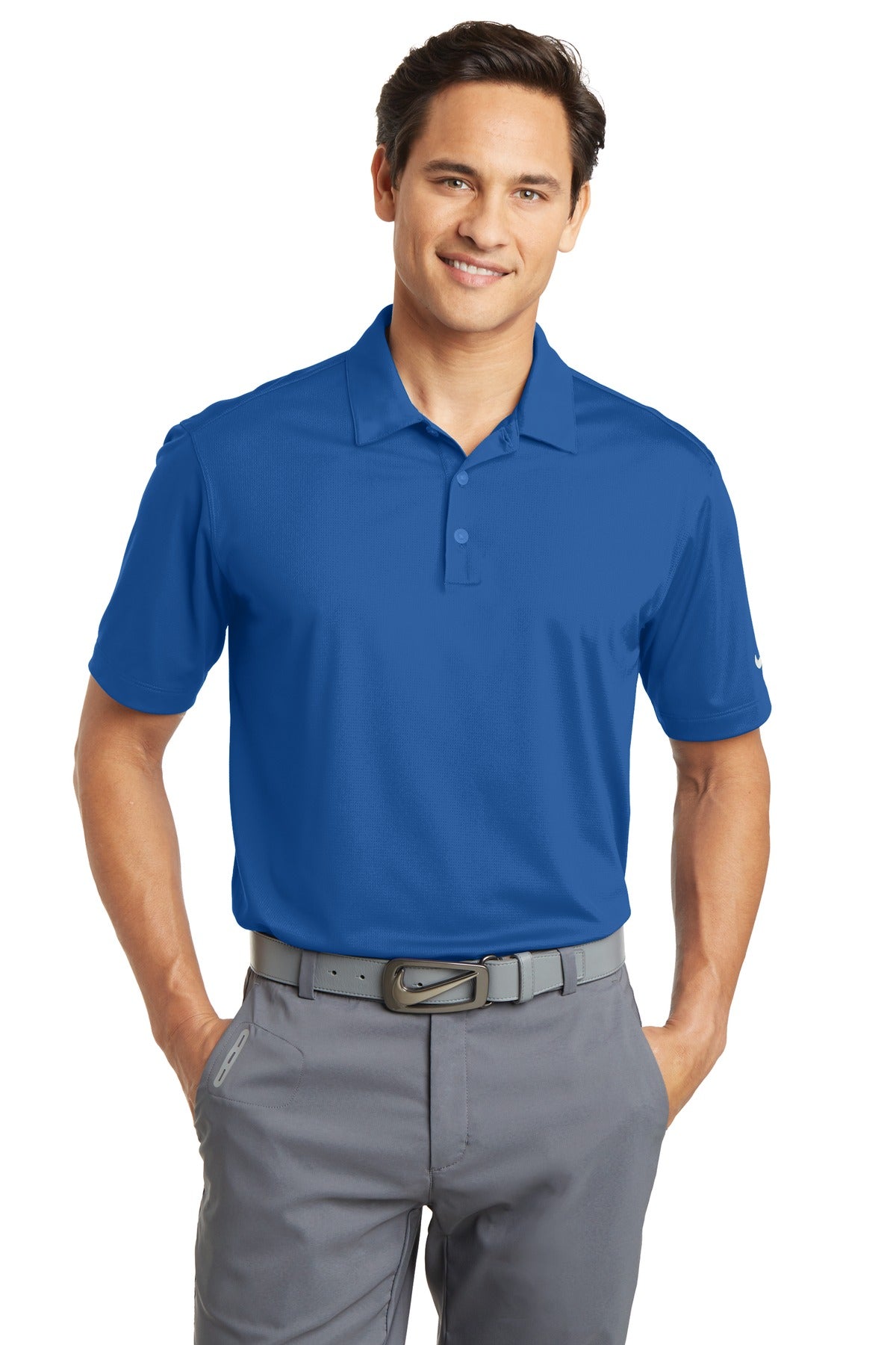 Nike- Nike Dri-FIT Vertical Mesh Polo. 637167-Medtech- 8