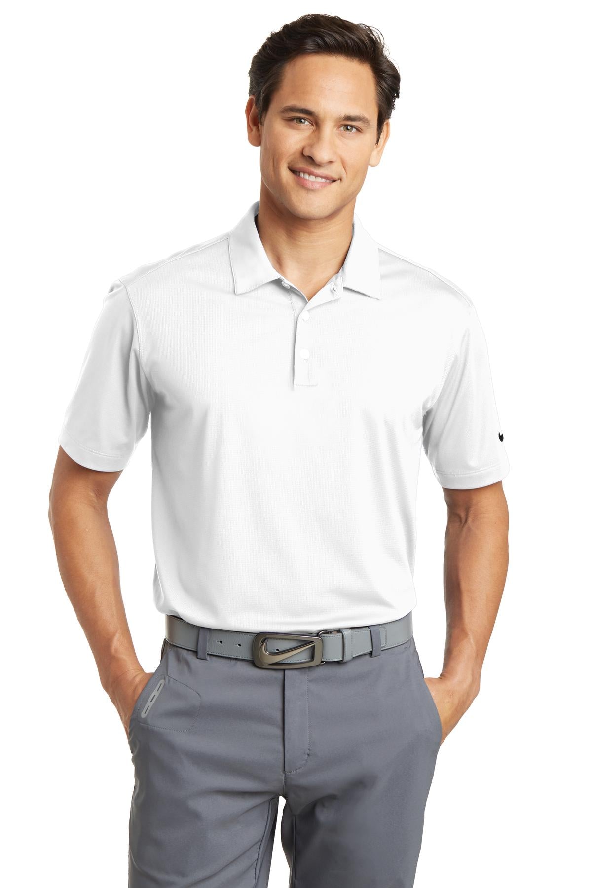 Nike- Nike Dri-FIT Vertical Mesh Polo. 637167-Medtech- 13