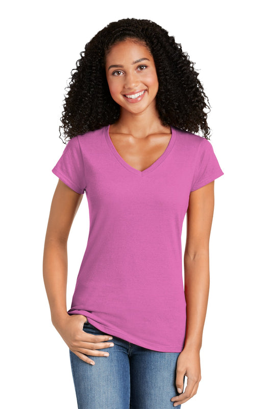 Gildan- Gildan Softstyle® Women's Fit V-Neck T-Shirt. 64V00L-Medtech- 1