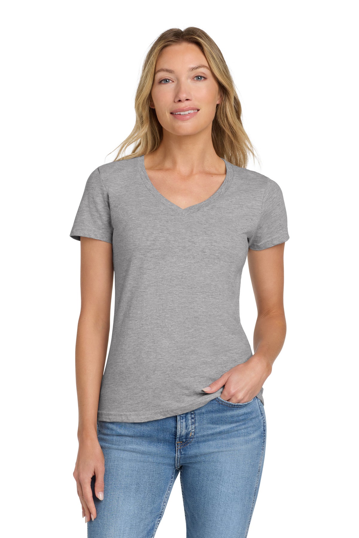 Gildan- Gildan Softstyle® Women's Fit V-Neck T-Shirt. 64V00L-Medtech- 5