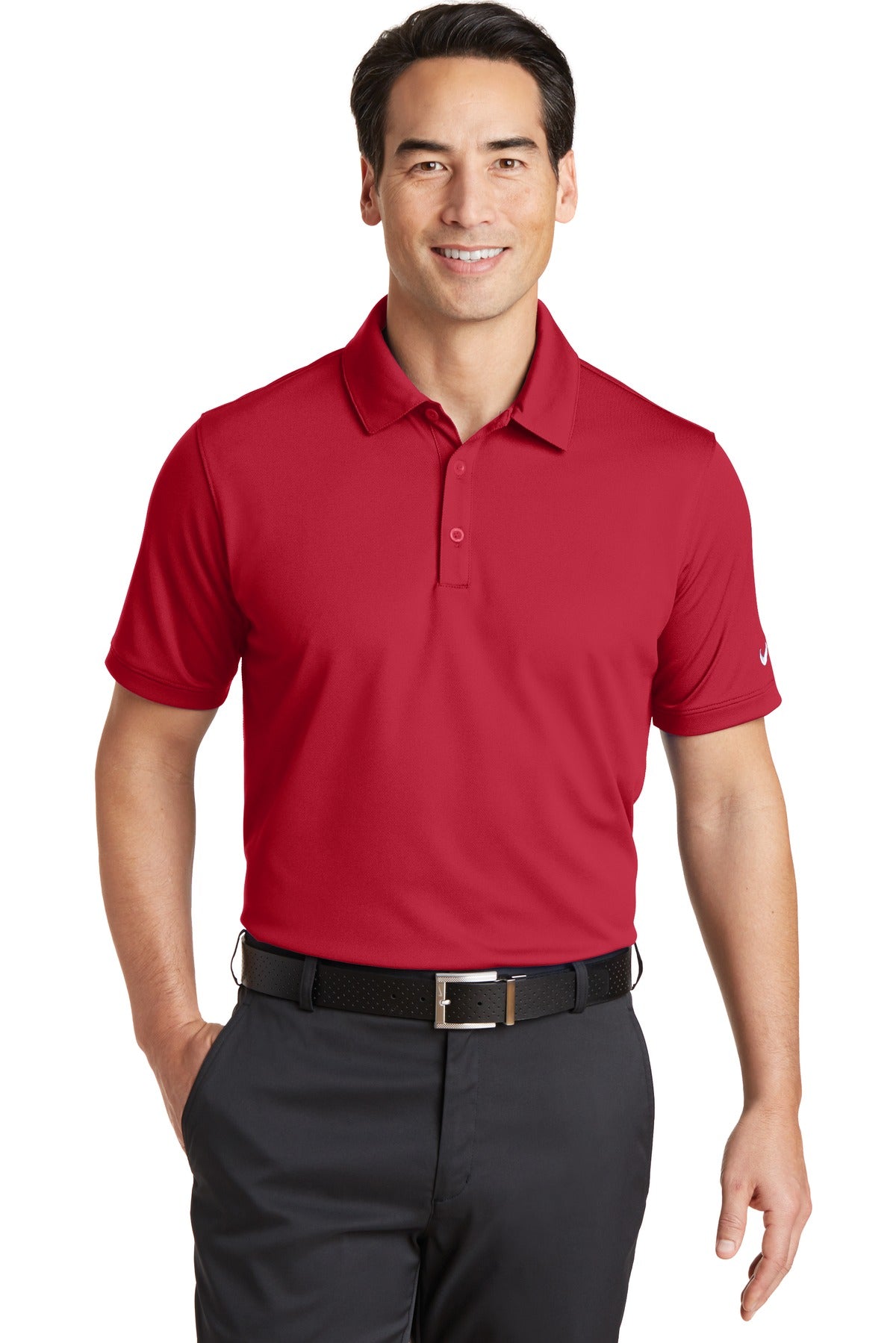 Nike- Nike Dri-FIT Solid Icon Pique Modern Fit Polo. 746099-Medtech- 4