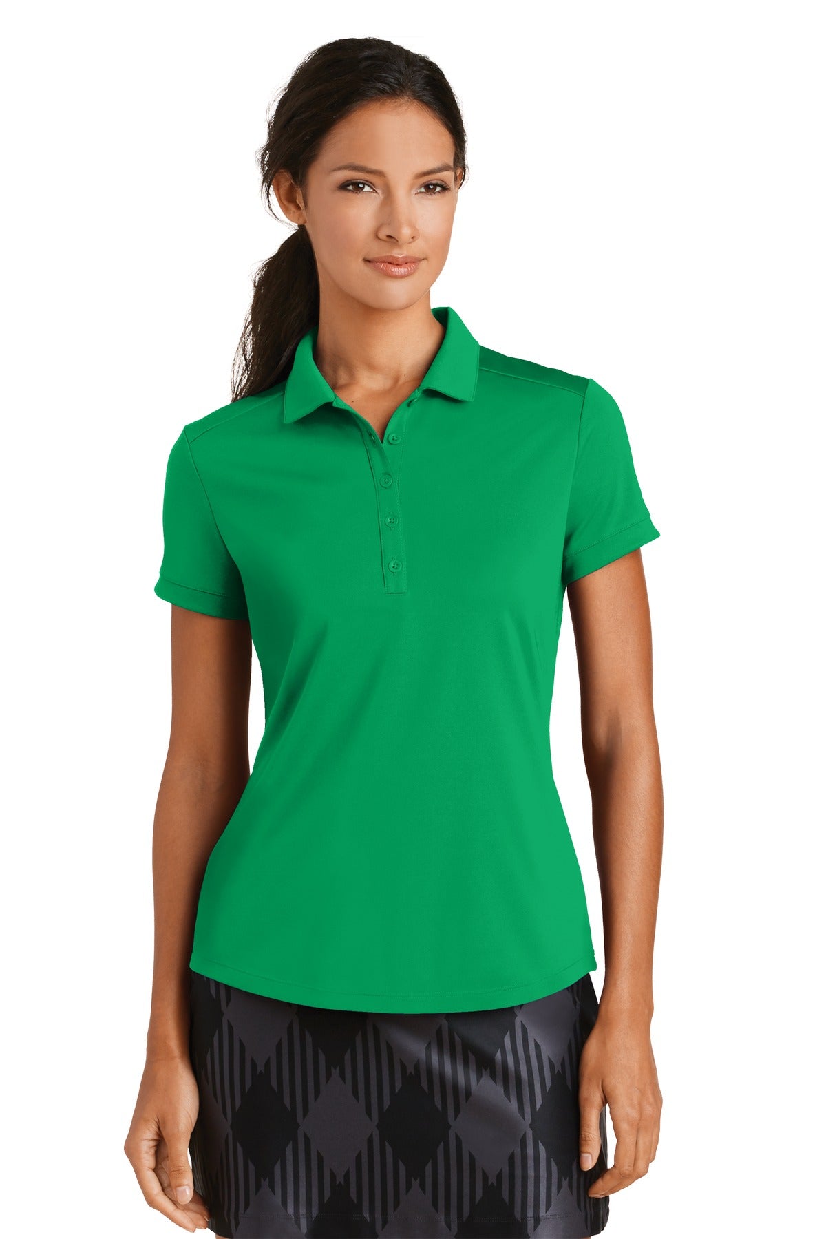 Nike- Nike Women's Dri-FIT Players Modern Fit Polo. 811807-Medtech- 4