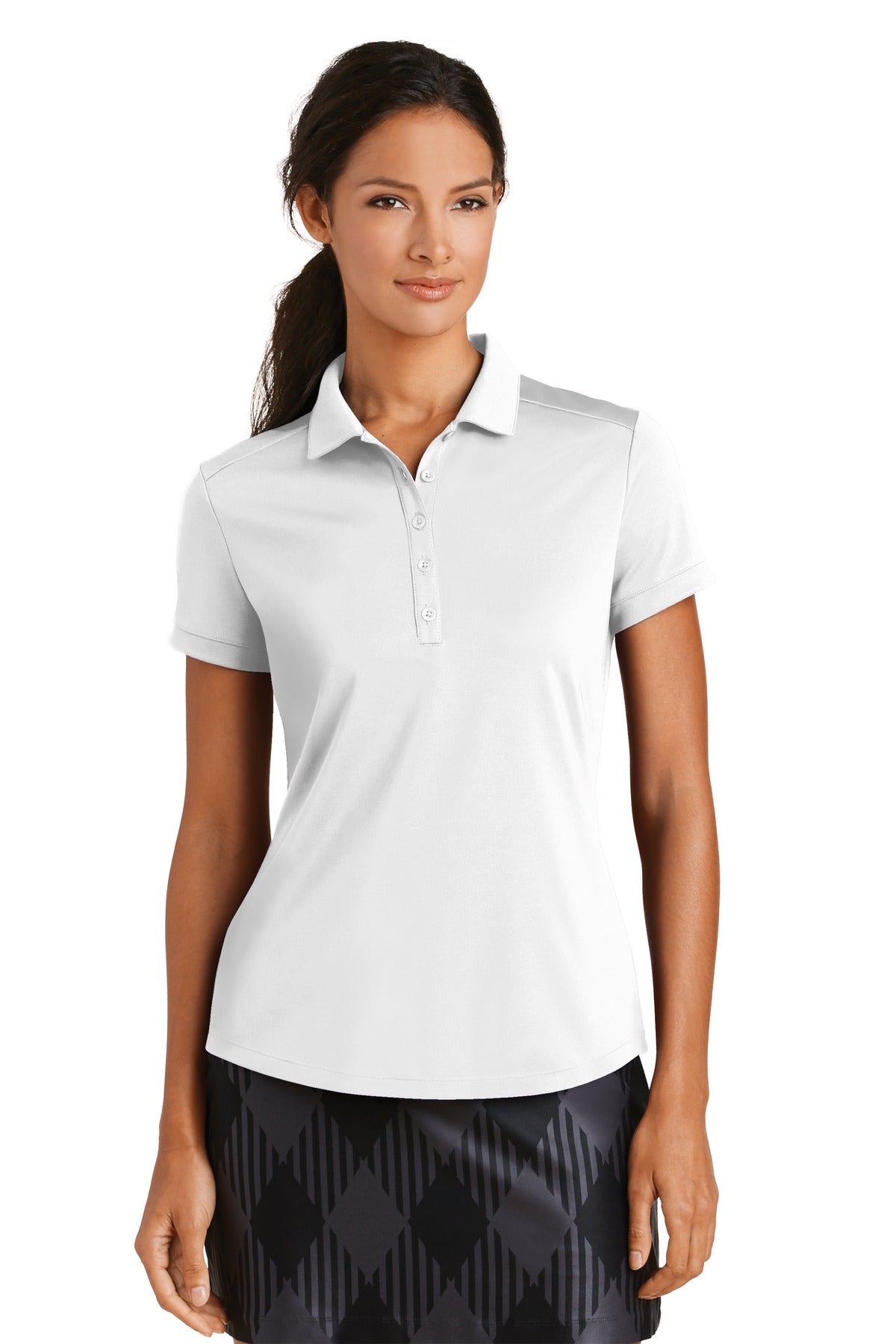 Nike- Nike Women's Dri-FIT Players Modern Fit Polo. 811807-Medtech- 5