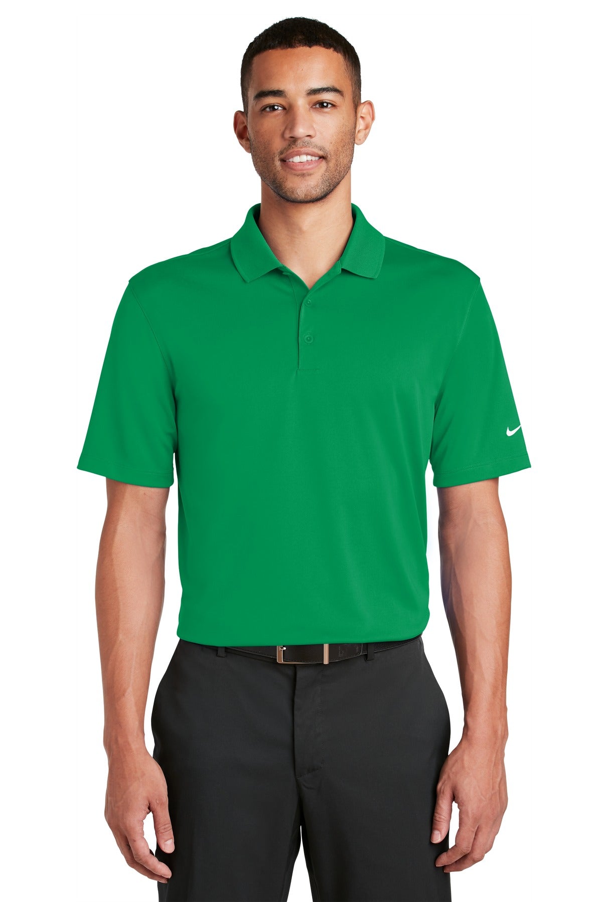 Nike- Nike Dri-FIT Classic Fit Players Polo with Flat Knit Collar. 838956-Medtech- 5