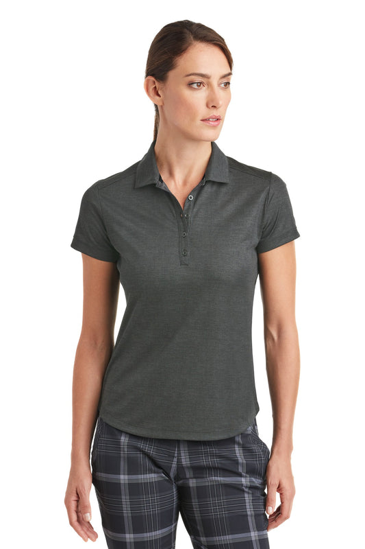 Nike- Nike Women's Dri-FIT Crosshatch Polo. 838961-Medtech- 1