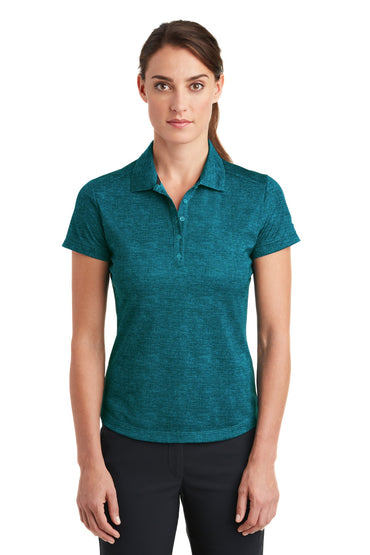 Nike- Nike Women's Dri-FIT Crosshatch Polo. 838961-Medtech- 2