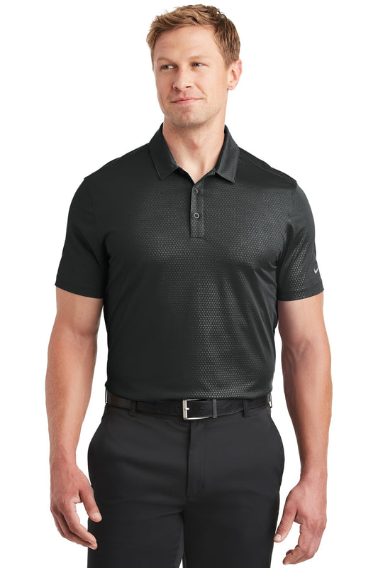 Nike- Nike Dri-FIT Embossed Tri-Blade Polo. 838964-Medtech- 1