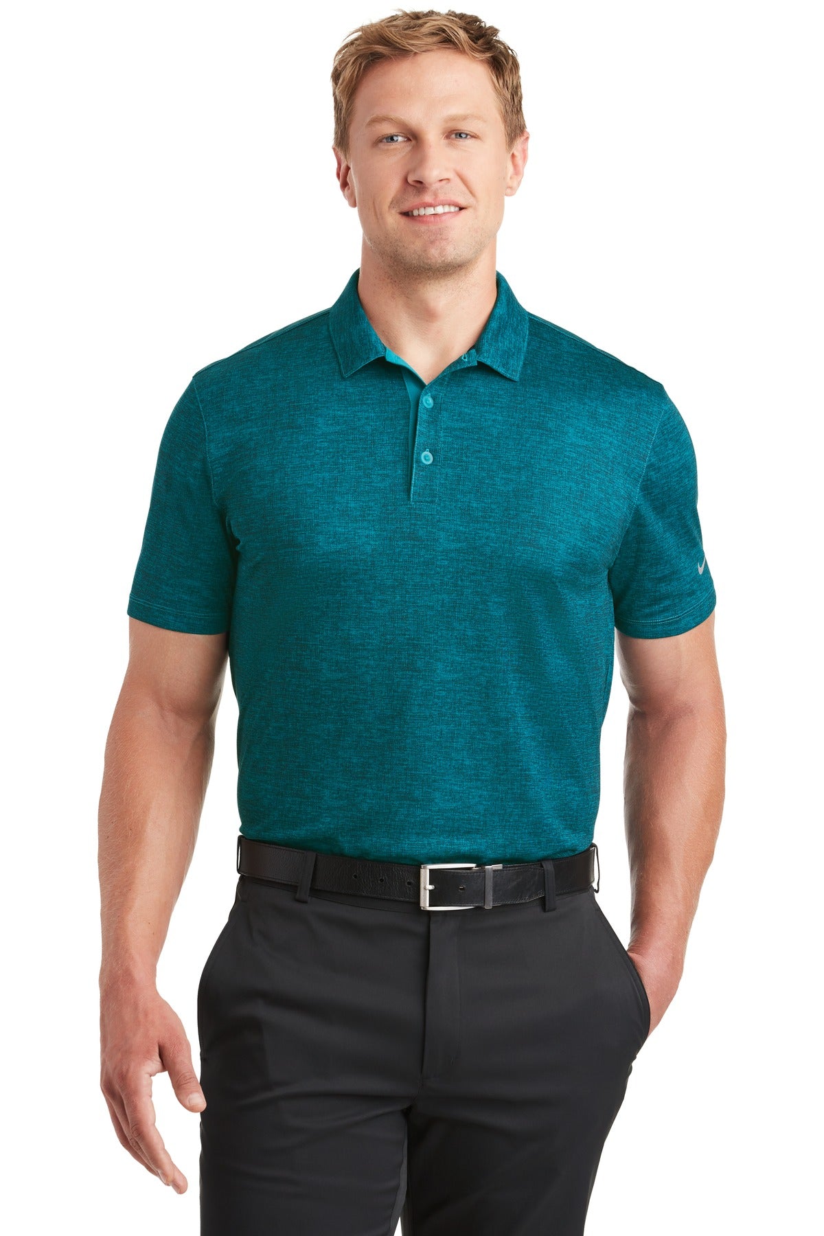 Nike- Nike Dri-FIT Crosshatch Polo. 838965-Medtech- 2