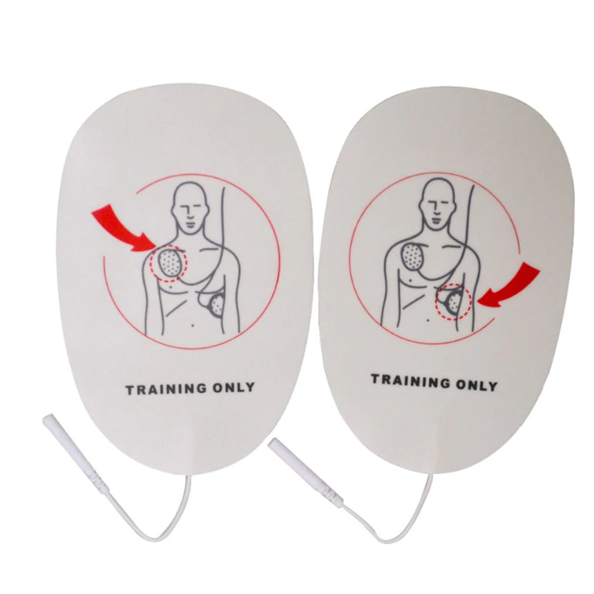  Nasco Healthcare-Adult AED Trainer Pads - 1 Pair-MedTech-1