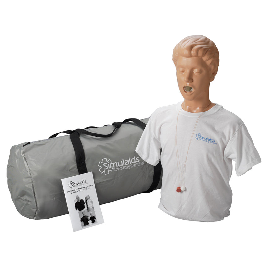 Adult Choking Manikin With Carry Bag