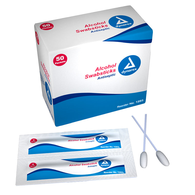 Alcohol Swabsticks 50/BX