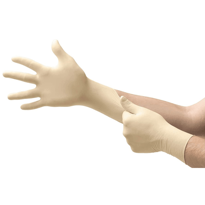 Ansell MICROFLEX® Diamond Grip® MF-300 Disposable Latex Gloves, BX/100