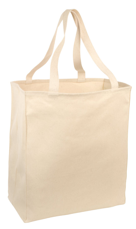 Port Authority- Port Authority® Ideal Twill Over-the-Shoulder Grocery Tote. B110-Medtech- 1