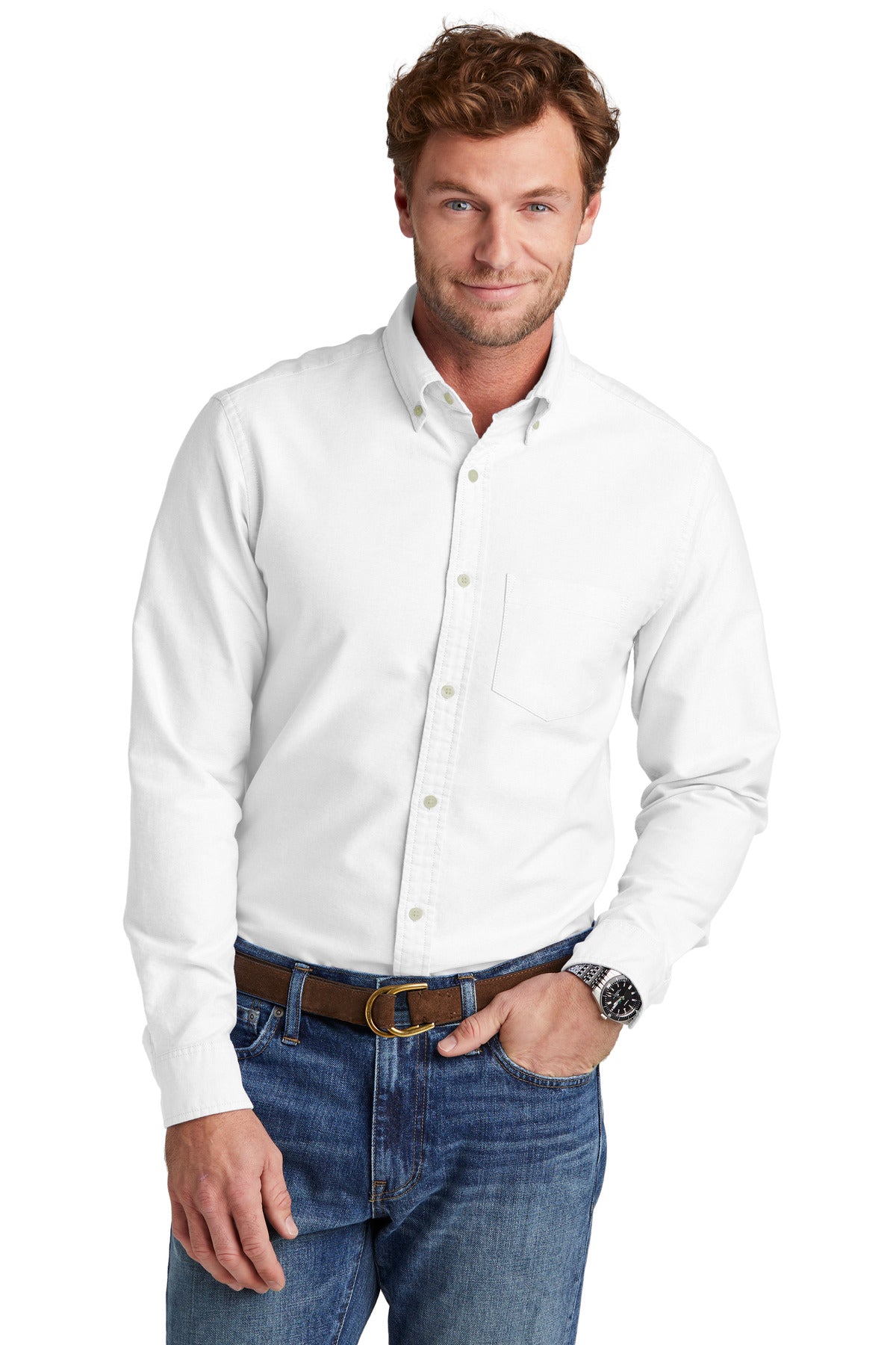 Brooks Brothers- Brooks Brothers® Casual Oxford Cloth Shirt BB18004-Medtech- 4