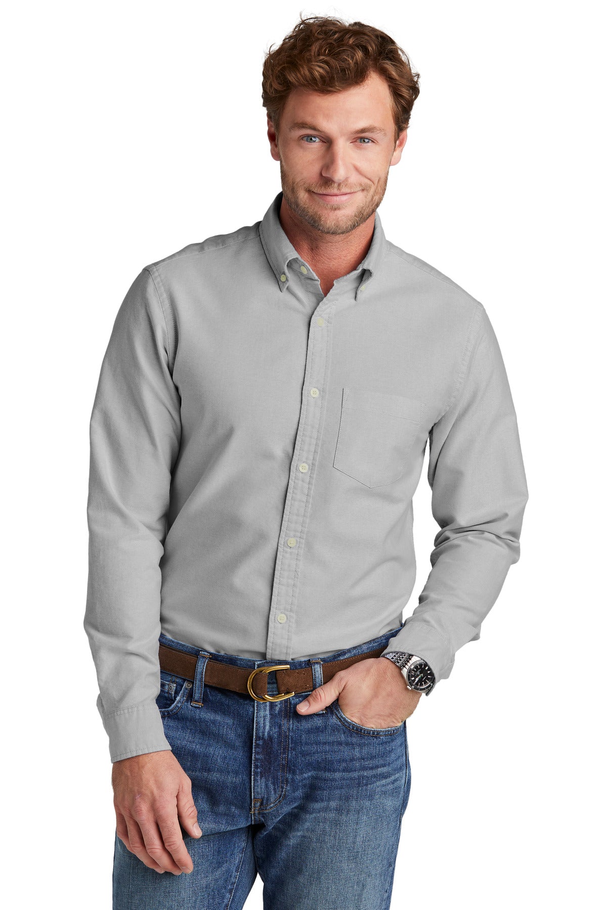 Brooks Brothers- Brooks Brothers® Casual Oxford Cloth Shirt BB18004-Medtech- 5