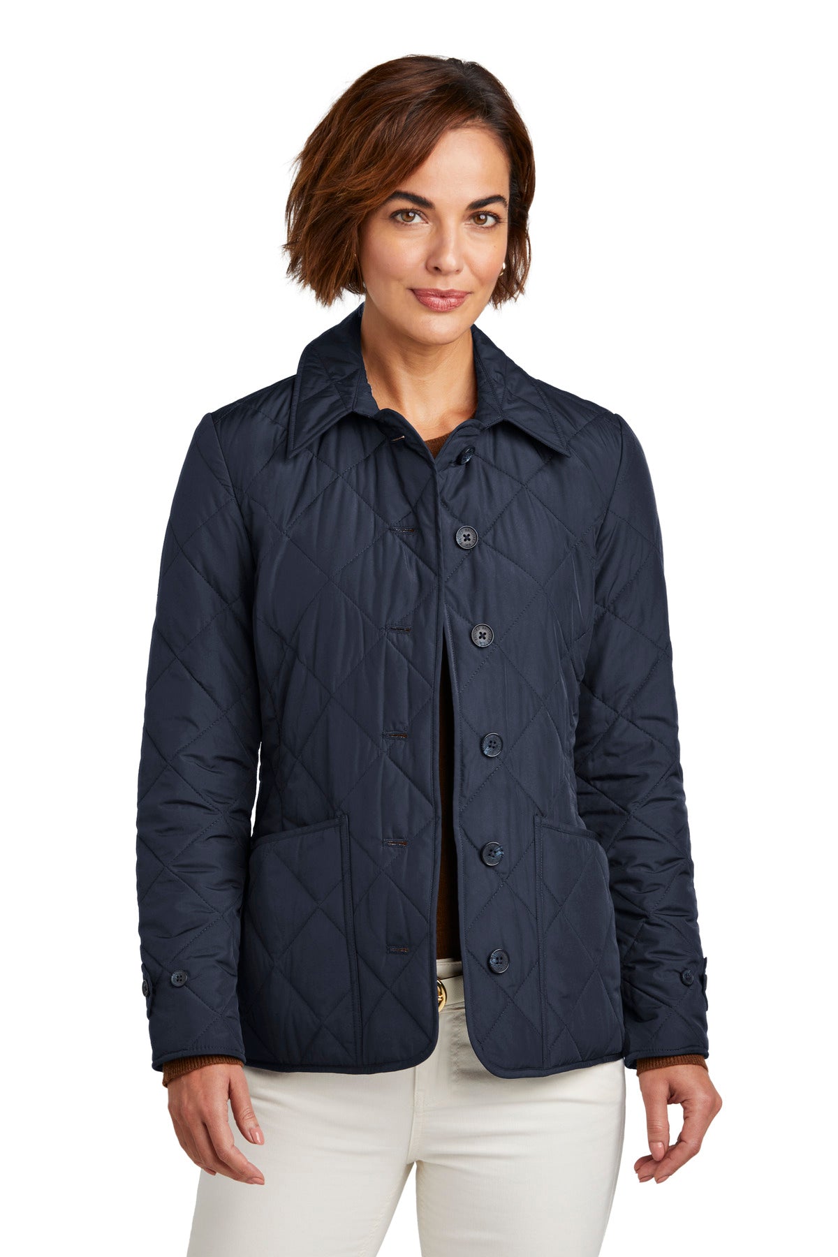 Brooks Brothers- Brooks Brothers® Women's Quilted Jacket BB18601-Medtech- 2