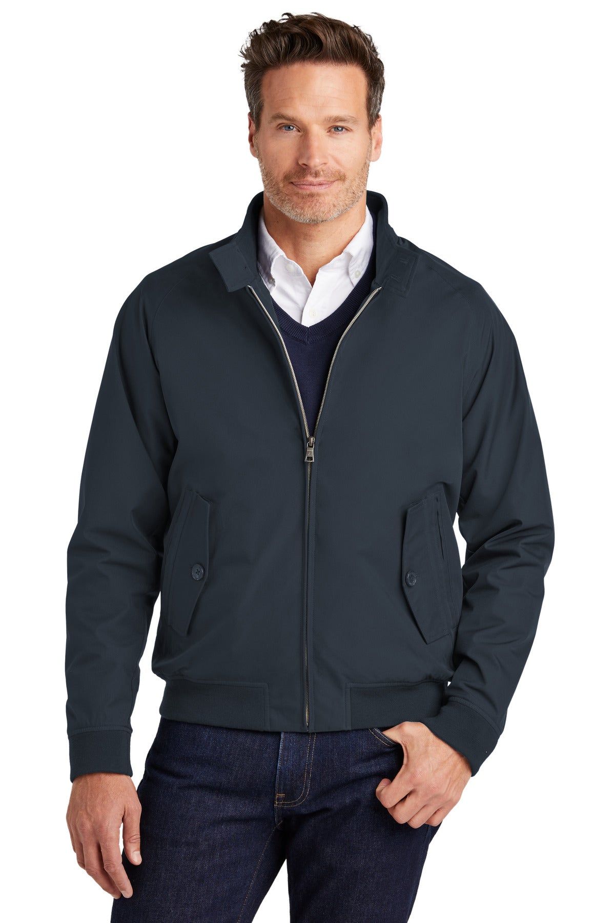 Brooks Brothers- Brooks Brothers® Bomber Jacket BB18604-Medtech- 2