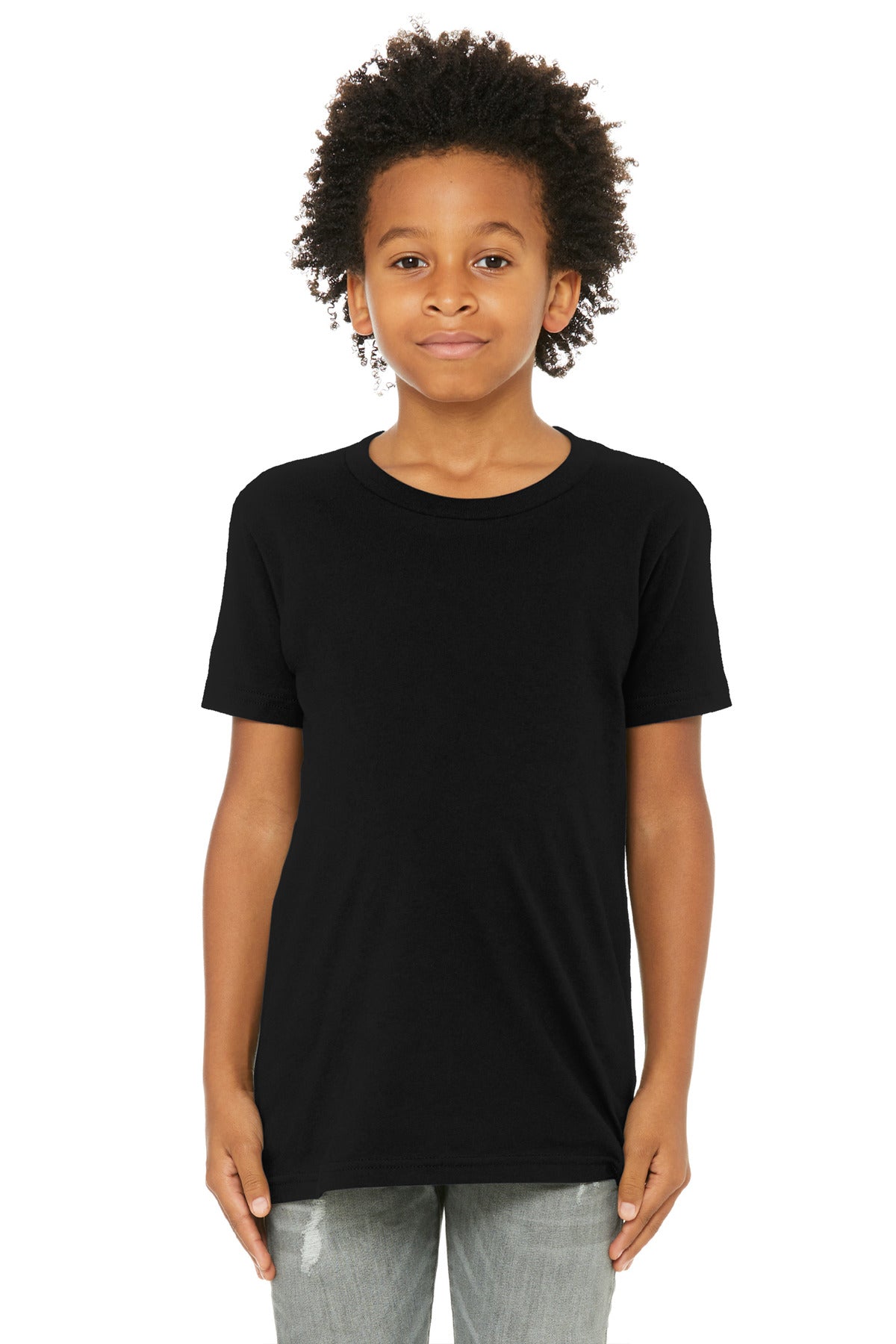 Bella + Canvas- BELLA+CANVAS ® Youth Jersey Short Sleeve Tee. BC3001Y-Medtech- 2