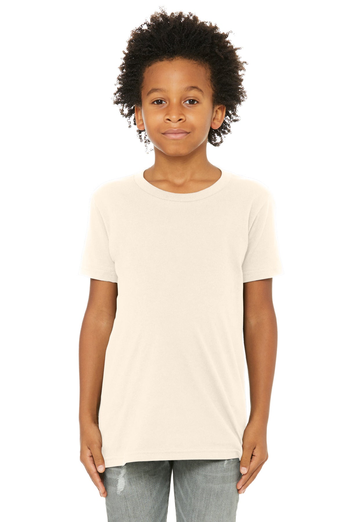 Bella + Canvas- BELLA+CANVAS ® Youth Jersey Short Sleeve Tee. BC3001Y-Medtech- 3