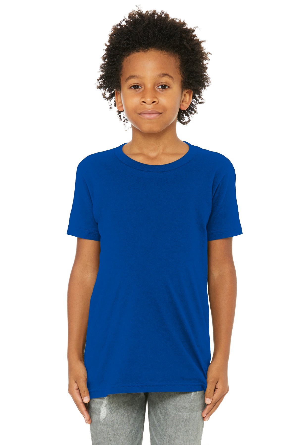 Bella + Canvas- BELLA+CANVAS ® Youth Jersey Short Sleeve Tee. BC3001Y-Medtech- 8