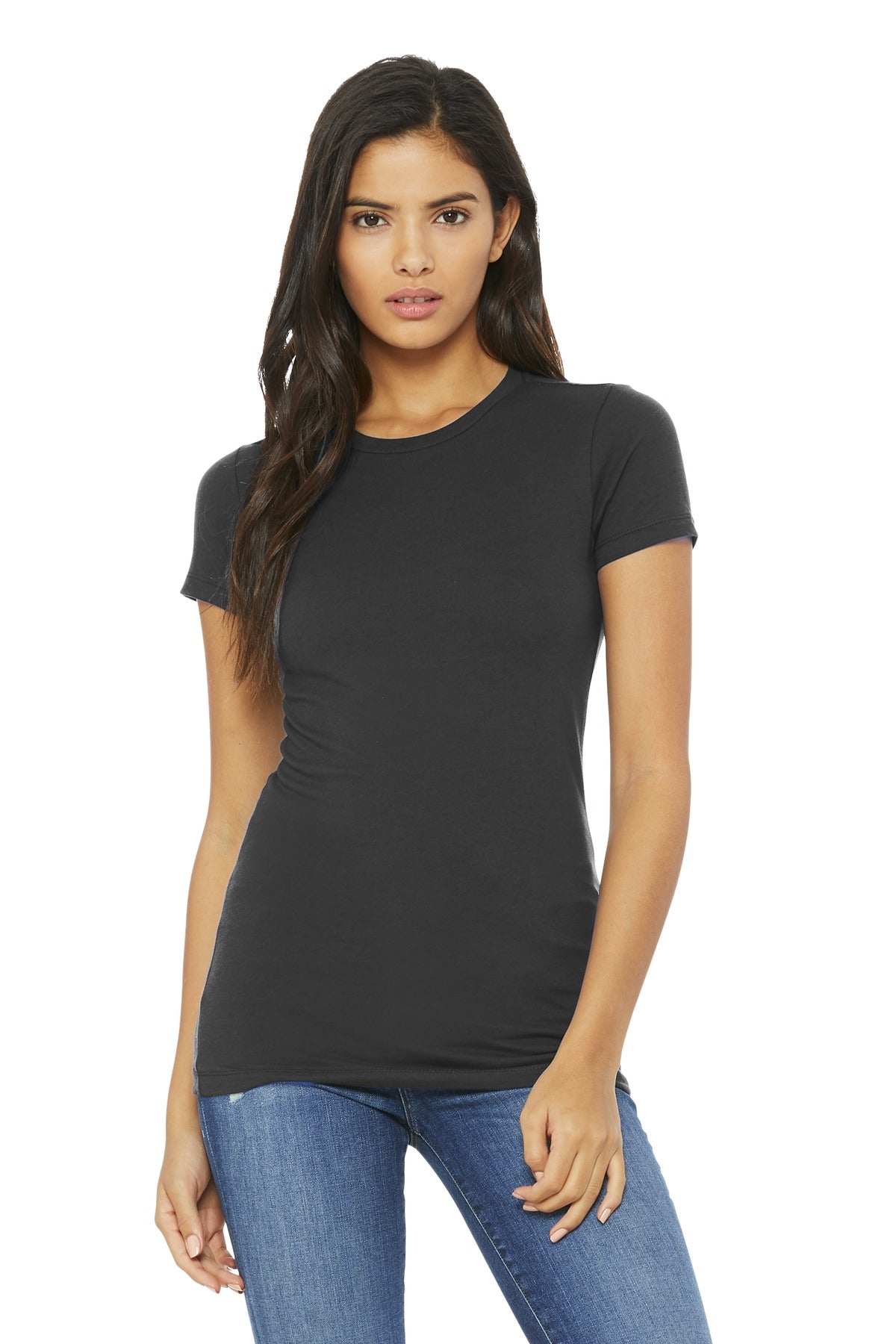 Bella + Canvas- BELLA+CANVAS ® Women's Slim Fit Tee. BC6004-Medtech- 1