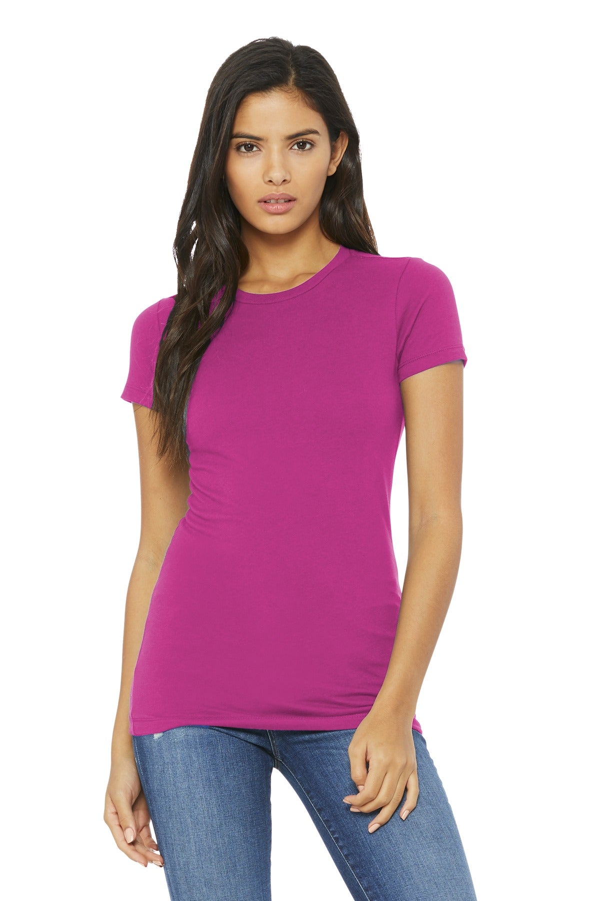 Bella + Canvas- BELLA+CANVAS ® Women's Slim Fit Tee. BC6004-Medtech- 3