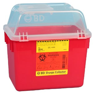 BD Nestable Sharps Container, 8 Qt