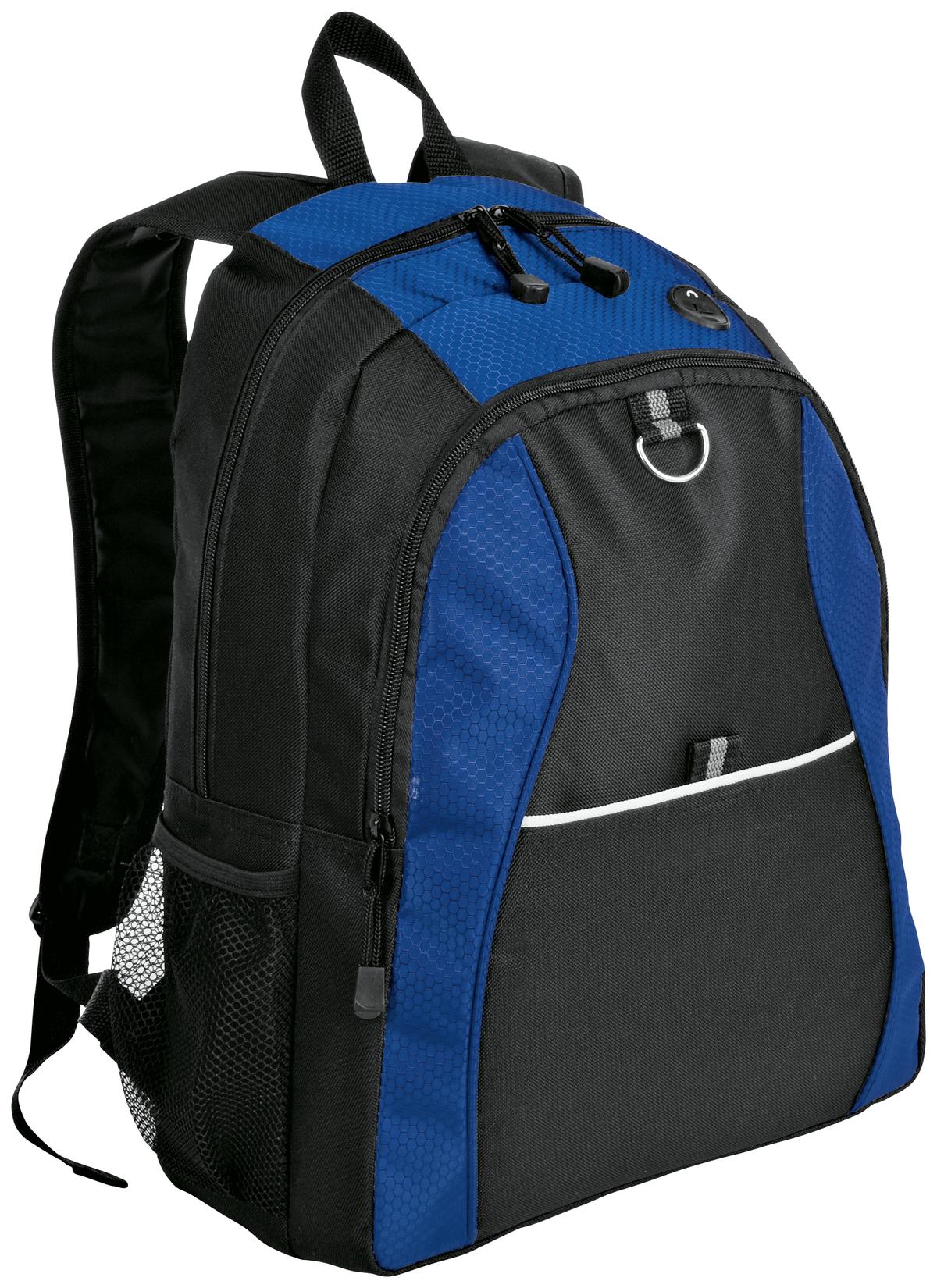 Port Authority- Port Authority® Contrast Honeycomb Backpack. BG1020-Medtech- 3