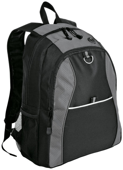 Port Authority- Port Authority® Contrast Honeycomb Backpack. BG1020-Medtech- 1