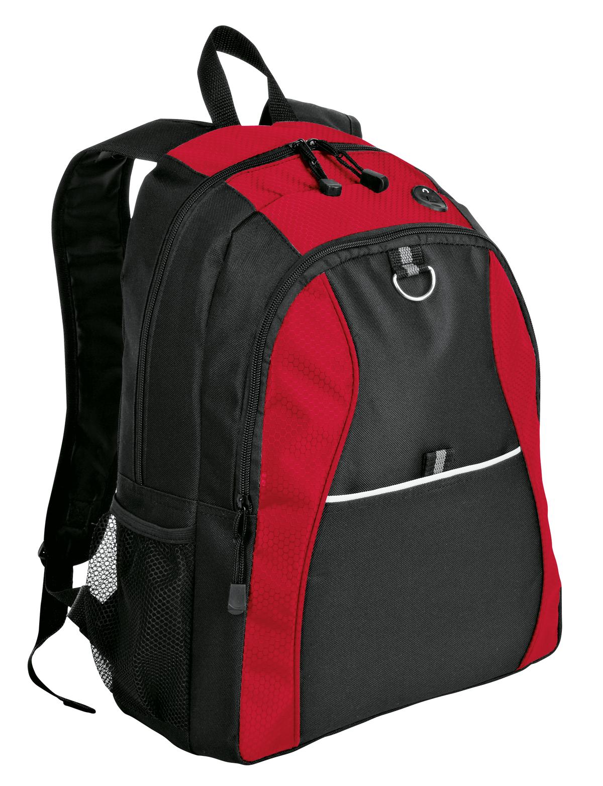 Port Authority- Port Authority® Contrast Honeycomb Backpack. BG1020-Medtech- 2