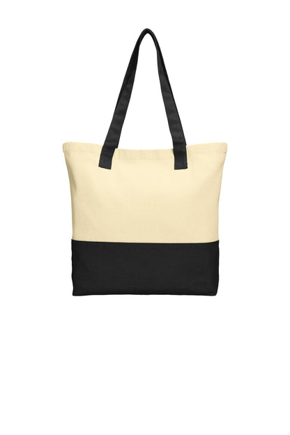 Port Authority- Port Authority® Colorblock Cotton Tote. BG414-Medtech- 1