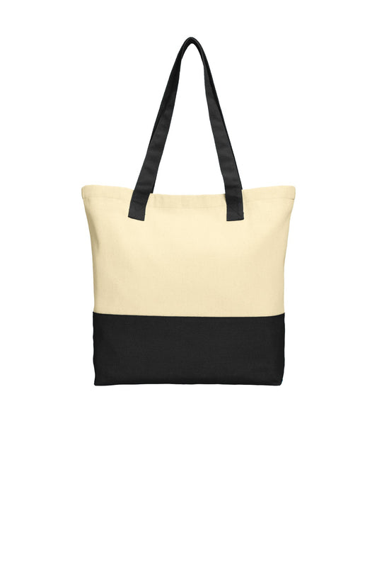 Port Authority- Port Authority® Colorblock Cotton Tote. BG414-Medtech- 1