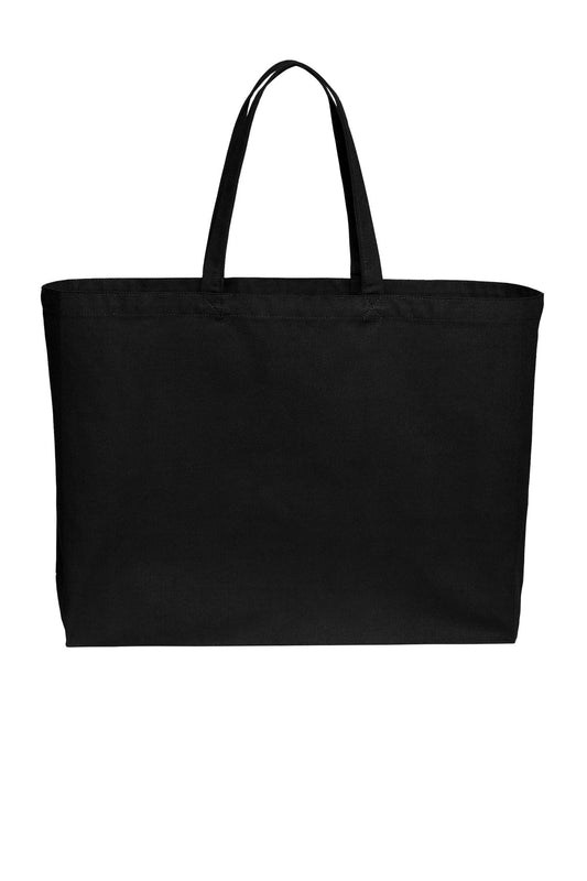 Port Authority- Port Authority® Cotton Canvas Jumbo Tote BG427-Medtech- 1