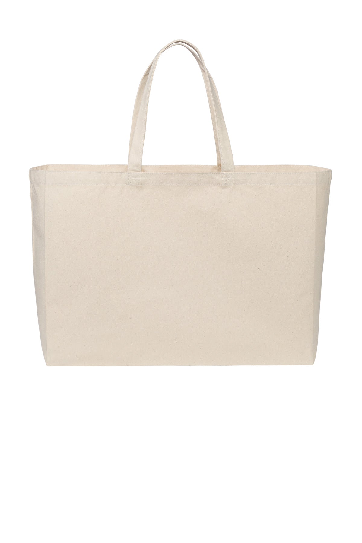 Port Authority- Port Authority® Cotton Canvas Jumbo Tote BG427-Medtech- 2