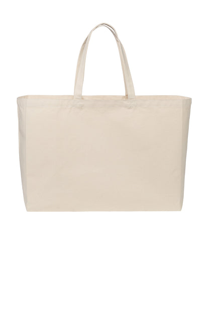 Port Authority- Port Authority® Cotton Canvas Jumbo Tote BG427-Medtech- 2