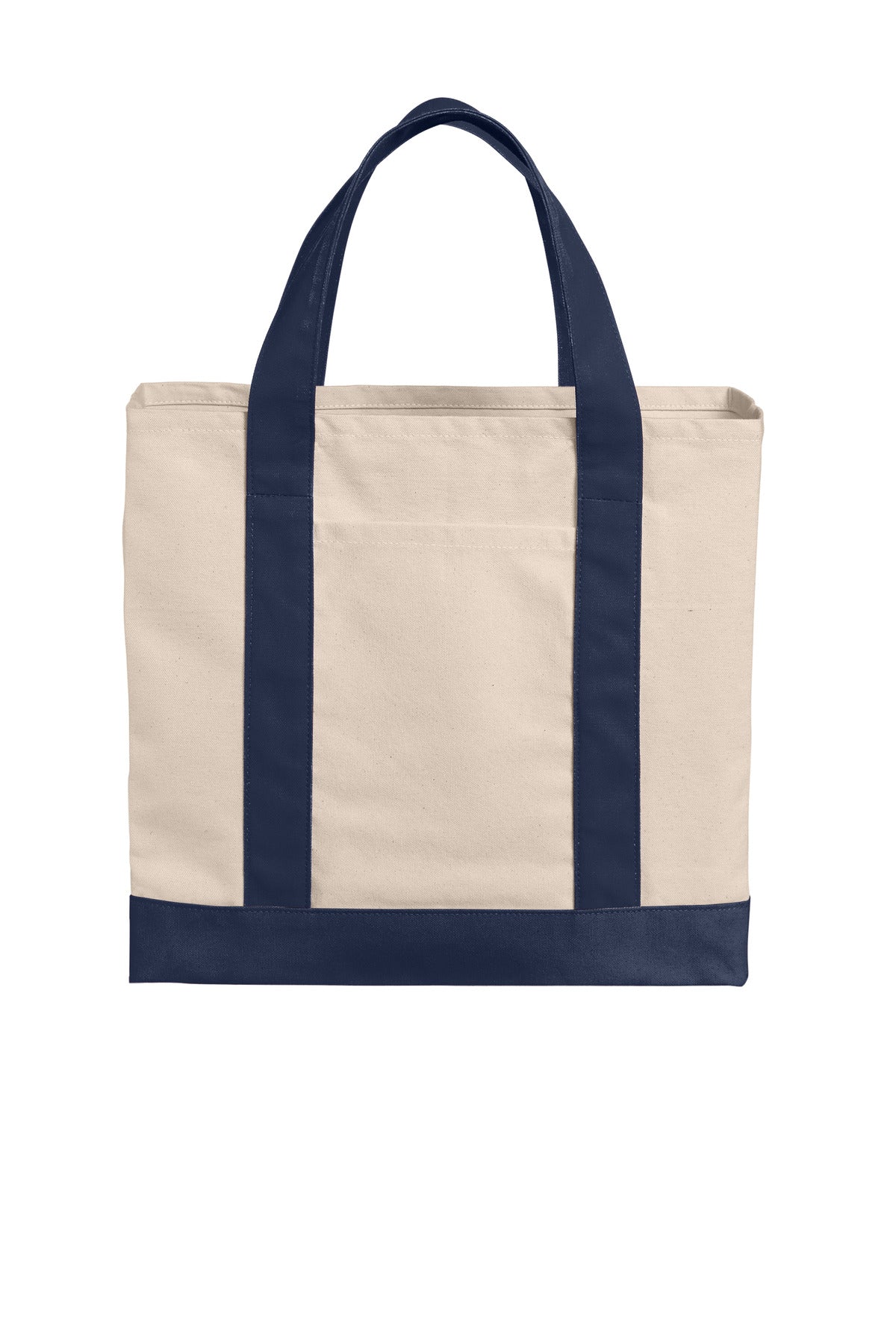 Port Authority- Port Authority® Cotton Canvas Two-Tone Tote BG429-Medtech- 3