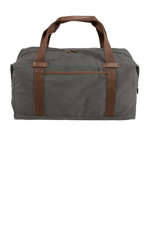 Port Authority- Port Authority ® Cotton Canvas Duffel. BG803-Medtech- 1