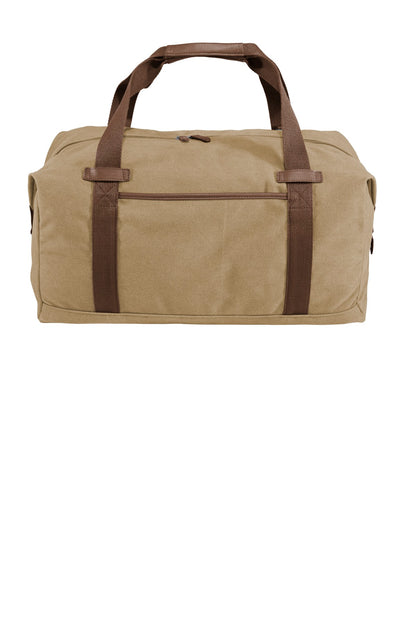 Port Authority- Port Authority ® Cotton Canvas Duffel. BG803-Medtech- 2