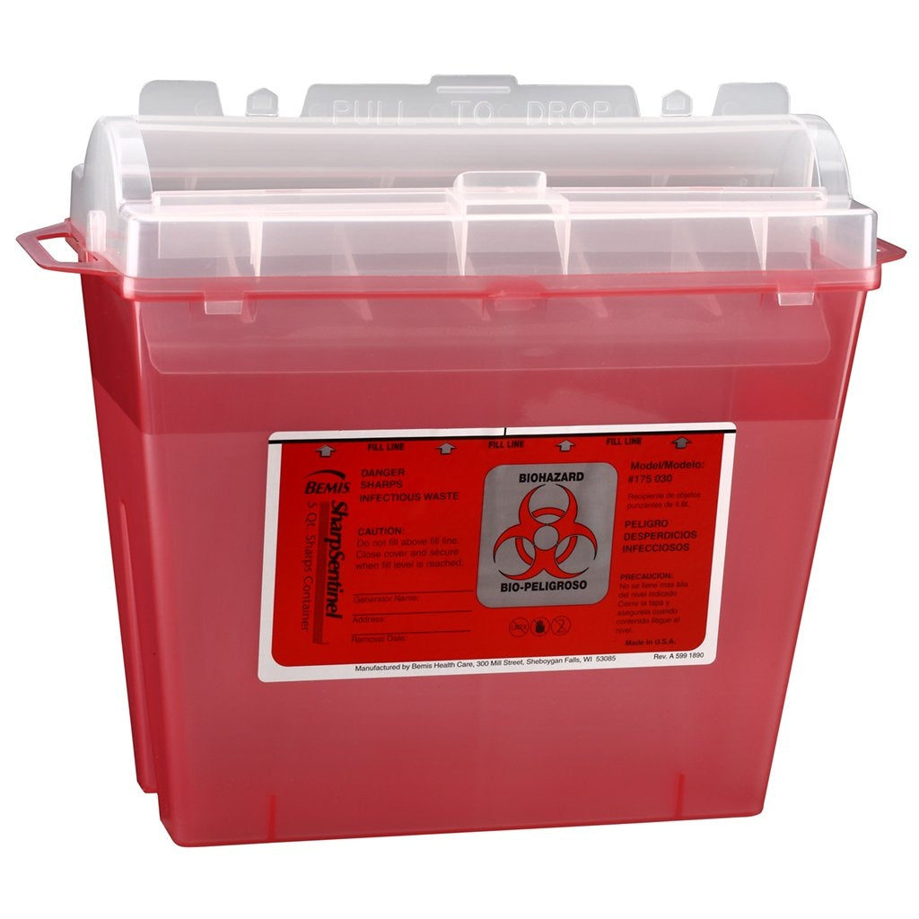  Bemis Health Care-Bemis® Sharps Container, 5 Qt-MedTech-1